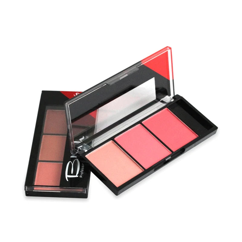 Face Blush Palette Combination Plate Natural Powder Rouge Women Makeup Brightening Lasting Durable Colors Blush Pigment Cosmetic