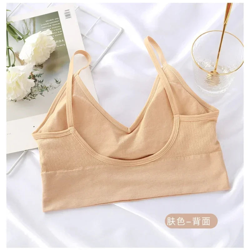 Sports Bra 2023 Women Fitness Top Seamless Yoga Bra Black White Running Yoga Gym Crop Top Women Push Up Sport Bra Top