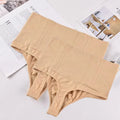 High Waist Tummy Control Panties Women Thong Panty Shaper Slimming Underwear Butt Lifter Belly Shaping Cincher Brief Body Shaper