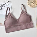 Sports Bra 2023 Women Fitness Top Seamless Yoga Bra Black White Running Yoga Gym Crop Top Women Push Up Sport Bra Top