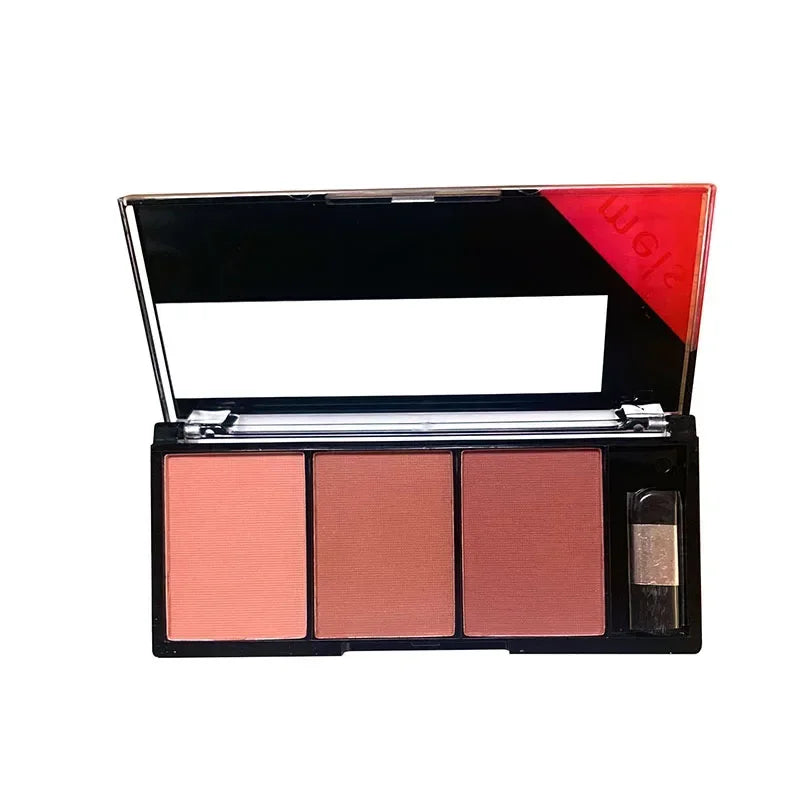 Face Blush Palette Combination Plate Natural Powder Rouge Women Makeup Brightening Lasting Durable Colors Blush Pigment Cosmetic